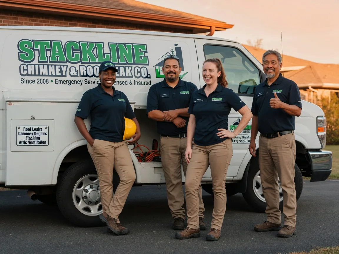 Chimney flashing repair company in Weston, PA
